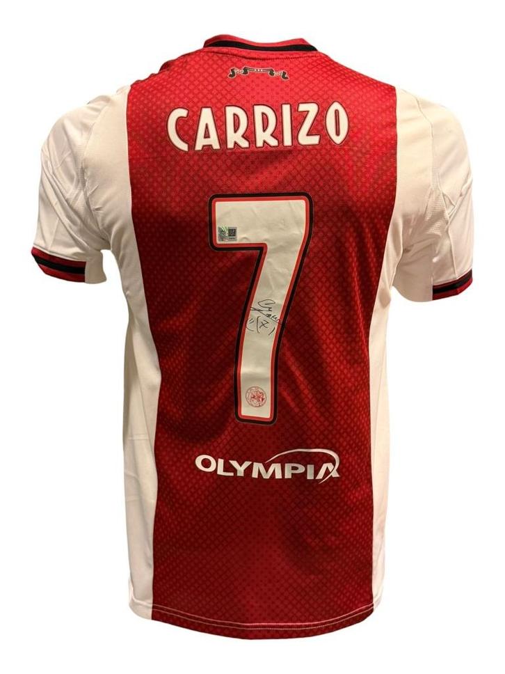 Maher Carrizo AFC Ajax 25/26 Thuis Shirt, Verzamelen, Sportartikelen en Voetbal, Zo goed als nieuw, Shirt, Ajax, Ophalen of Verzenden