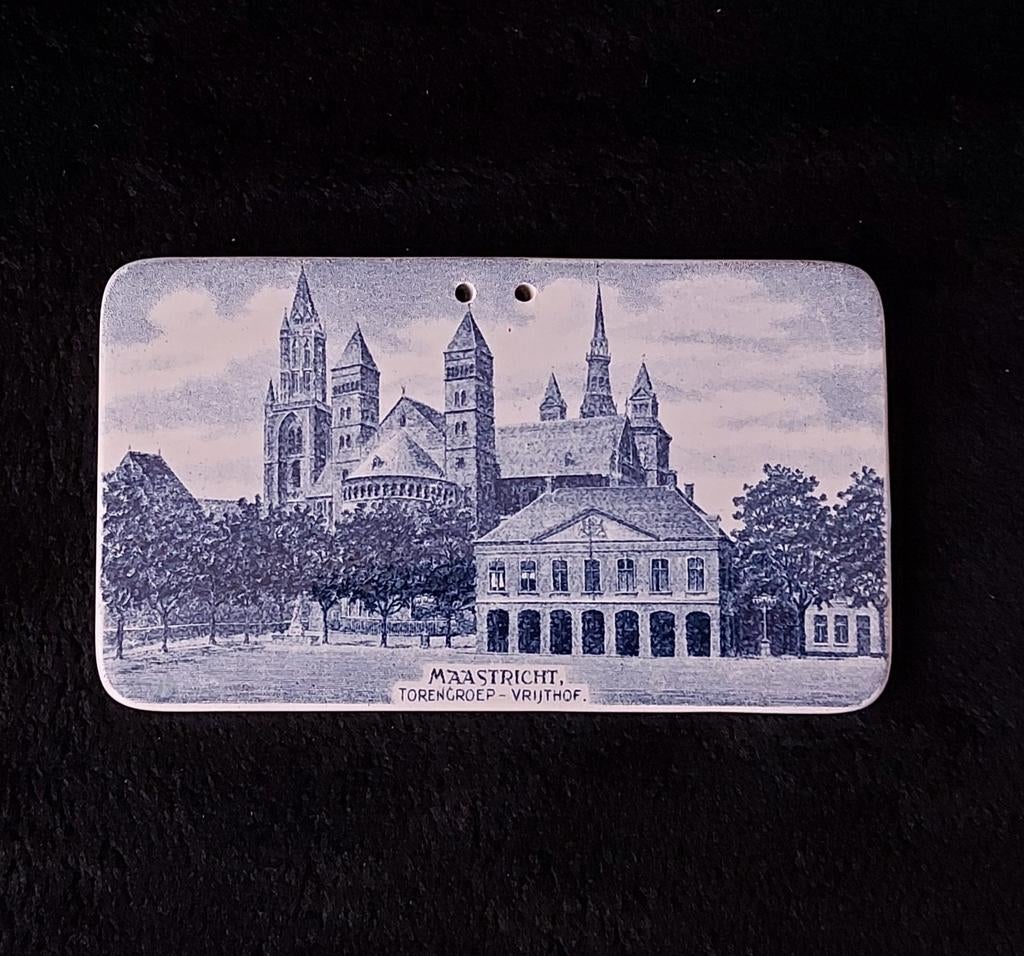 Société-Ceramique - Tegel Maastricht, Torengroep-Vrijthof..., Antiek en Kunst, Ophalen of Verzenden