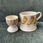 Emma Bridgewater-servies-DUCKLING🐥Babymug+Eggcup-Zeldzaam!, Ophalen of Verzenden, Zo goed als nieuw, Aardewerk, Overige stijlen