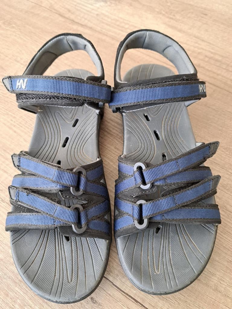 Nieuwe outdoor sandalen maat 38 merk HN, Blauw, Zo goed als nieuw, Human Nature, Sandalen of Muiltjes