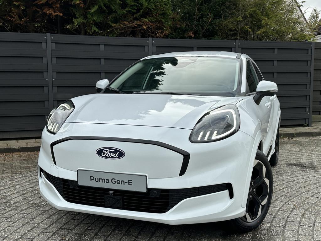 Ford Puma Gen-E Premium 44 kWh | Winter Pack | Driver Assist, Auto's, Ford, Leder en Stof, Wit, Nieuw, 170 pk