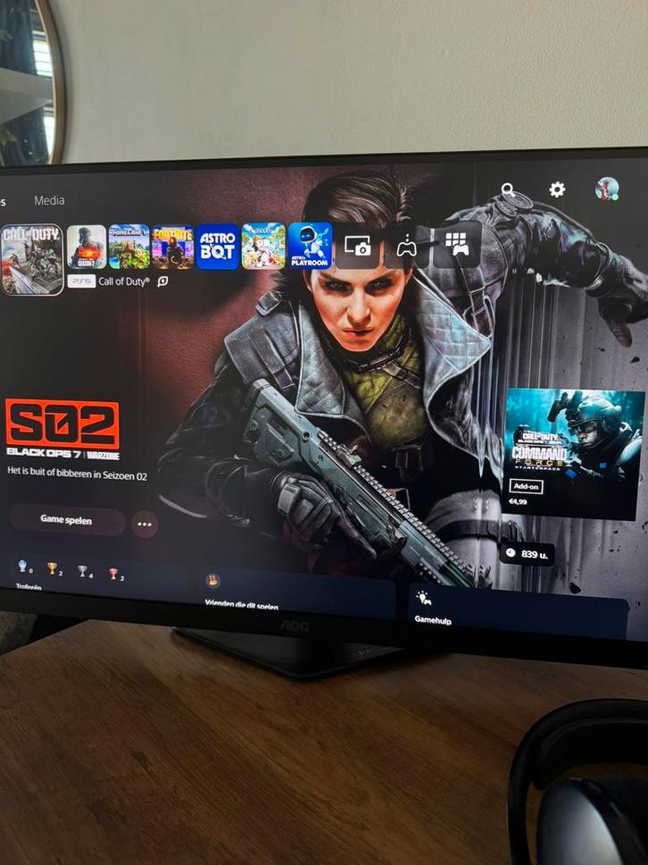 aoc AOC U27G4R  4k dualmode 320 fps, Computers en Software, Monitoren, Zo goed als nieuw, Ophalen of Verzenden