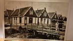 Fotokaart klederdracht Volendam bruggetje ansichtkaart, Ophalen of Verzenden, 1940 tot 1960, Ongelopen, Stad of Dorp