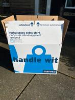 Gamma verhuisdozen extra sterk - 7 stuks  en 5 voor boeken, Doe-het-zelf en Verbouw, Kratten en Dozen, Ophalen, Doos, Nieuw, Minder dan 50 cm