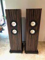 prachtige HIROLA speakers met markaudio CHR-120, Zo goed als nieuw, 120 watt of meer, Front, Rear of Stereo speakers, Ophalen