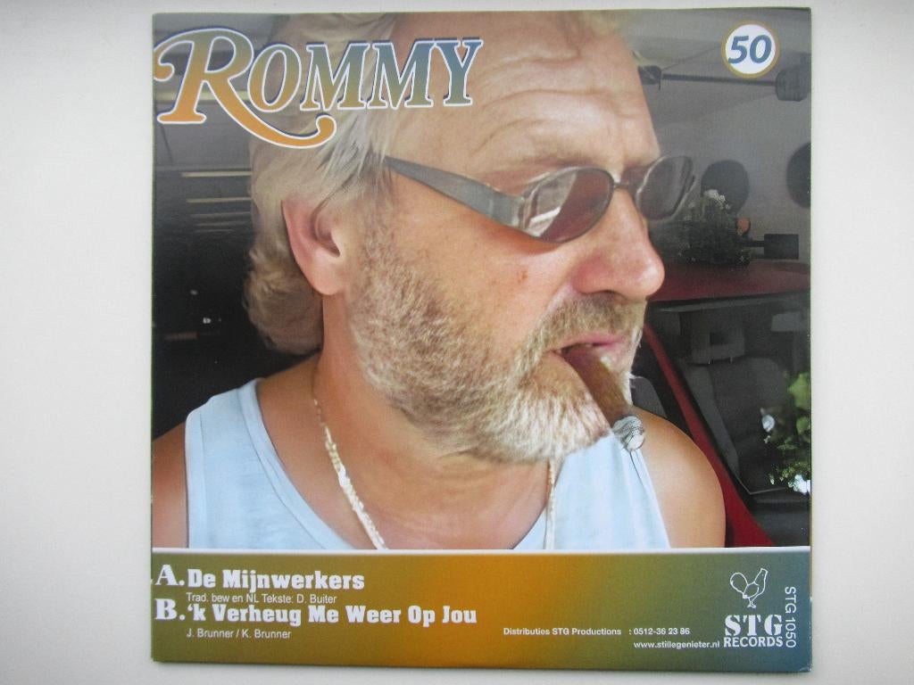 ROMMY # DE MIJNWERKERS / 'K VERHEUG ME WEER OP JOU., Ophalen of Verzenden, Nieuw in verpakking, Overige formaten, Levenslied of Smartlap