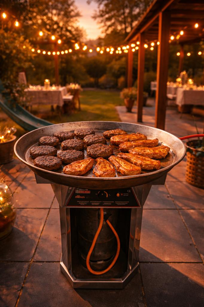 Te huur grote Barbecue, Ophalen, Zo goed als nieuw, Overige