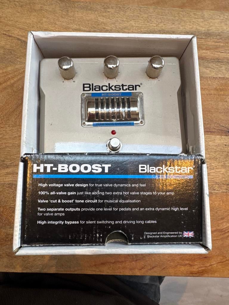 Blackstar HT-BOOST Gitaar Pedaal - Pure Valve Dynamics, Muziek en Instrumenten, Effecten, Ophalen of Verzenden, Zo goed als nieuw