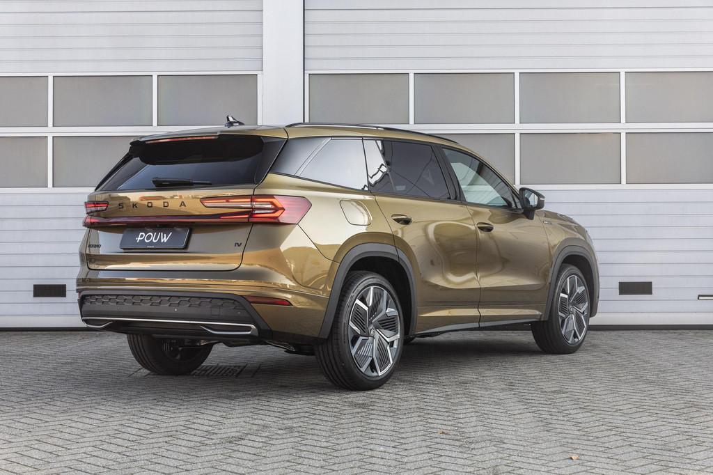 Skoda Kodiaq 1.5 TSI 204pk PHEV Sportline Business | Panoram, Auto's, Skoda, 12 maanden, 1498 cc, 250 km/l, 26 kWh