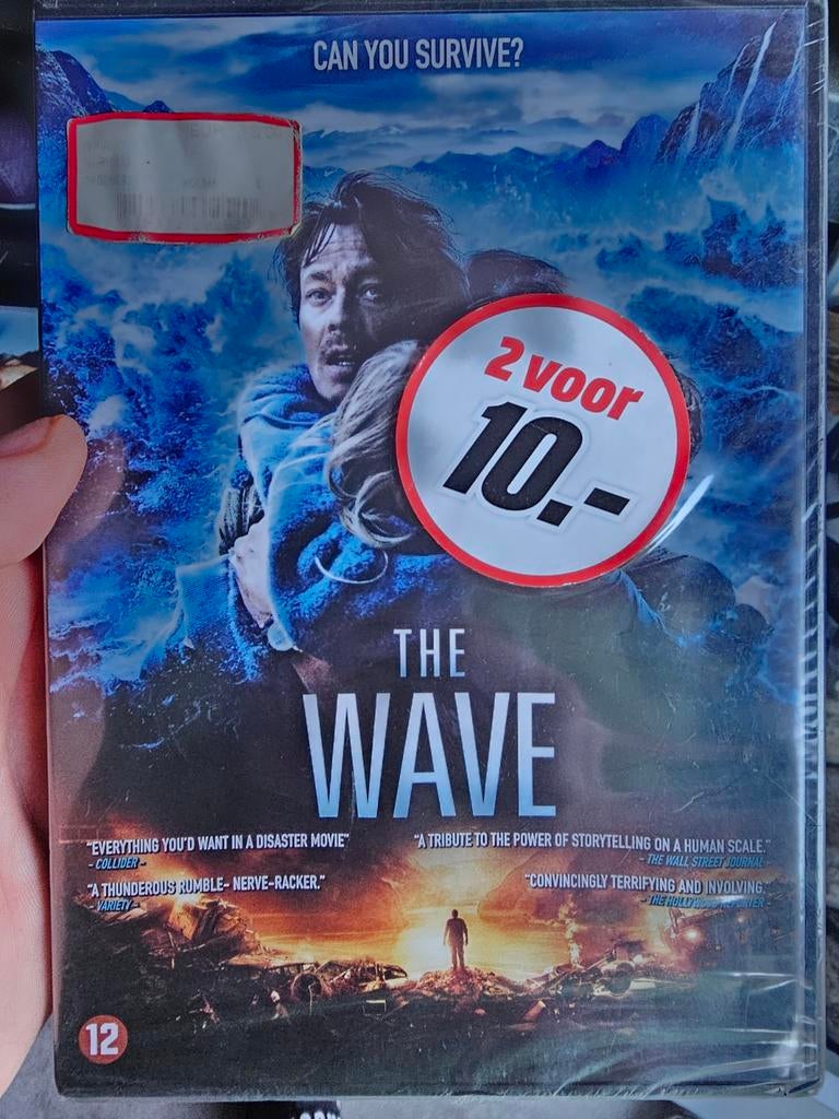 The Wave - Actiethriller DVD - 2 + 2, Vanaf 12 jaar, Ophalen of Verzenden, Nieuw in verpakking, Actiethriller