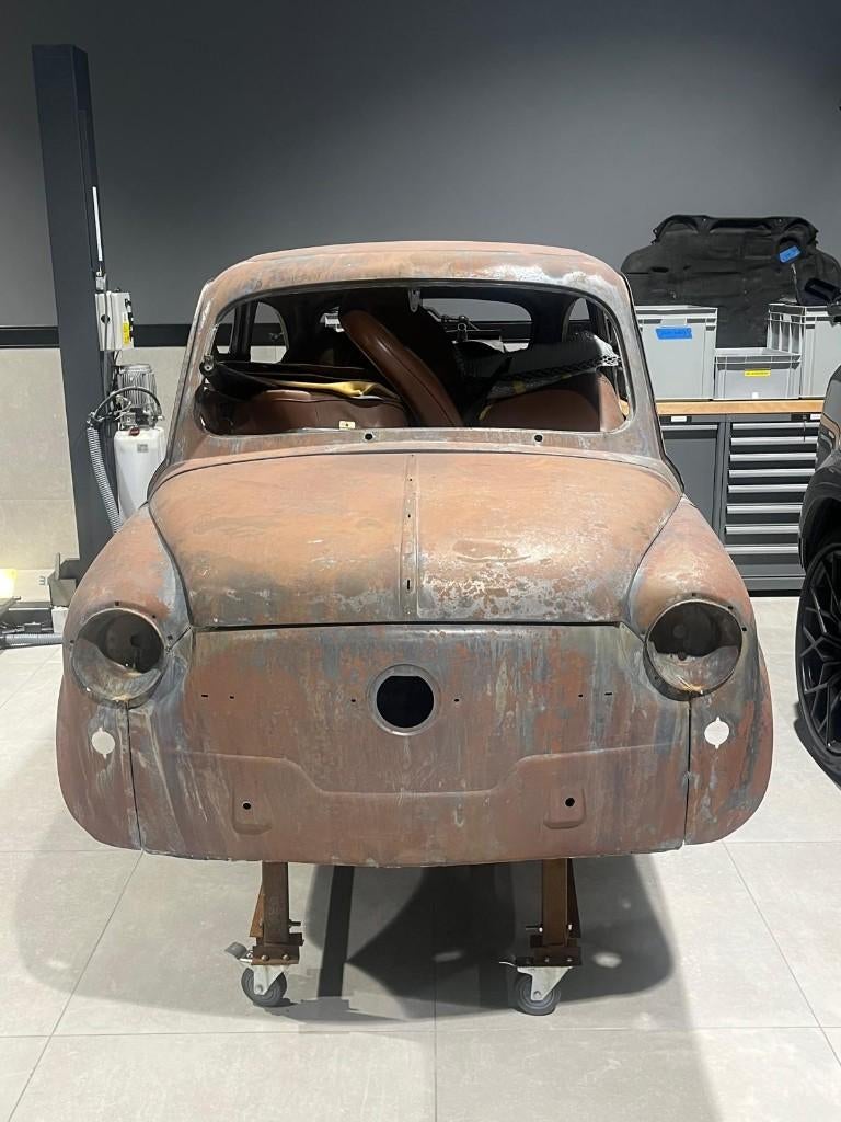 Fiat 600 - NU IN PRIJS VERLAAGD!, Overige kleuren, Leder, Bruin, Particulier