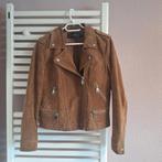 Vero Moda kort suede jack lichtbruin maat L, Bruin, Vero Moda, Maat 42/44 (L), Ophalen of Verzenden