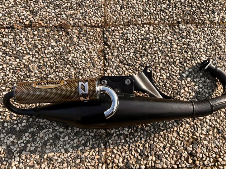 Piaggio/gilera gianelli terugloop uitlaat, Fietsen en Brommers, Scooters | Piaggio, Zo goed als nieuw, Overige modellen, Tweetakt