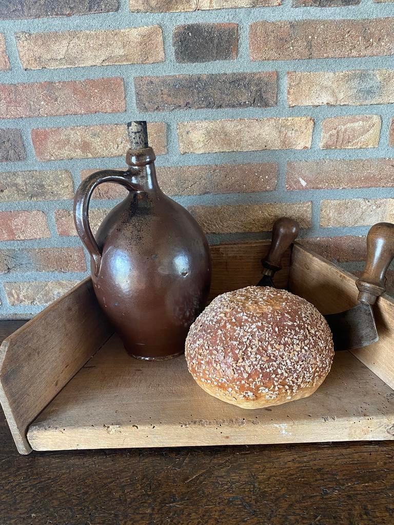 Brocante oude Gres kruik, Ophalen of Verzenden