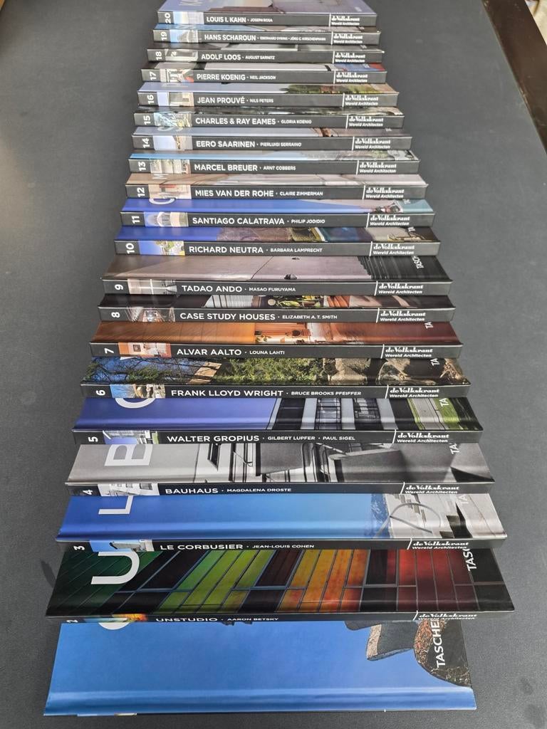 Taschen De Volkskrant - Encyclopedie Wereld Architecten 20x, Cd's en Dvd's, Dvd's | Overige Dvd's, Nieuw in verpakking, Alle leeftijden