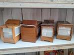 4 vogelvervoer kistjes duiven, Ophalen, Hout, Vogelkooi