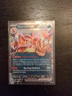Charizard ex Pokémon Kaart - SVPN 196/195, Ophalen of Verzenden, Zo goed als nieuw, Losse kaart, Foil