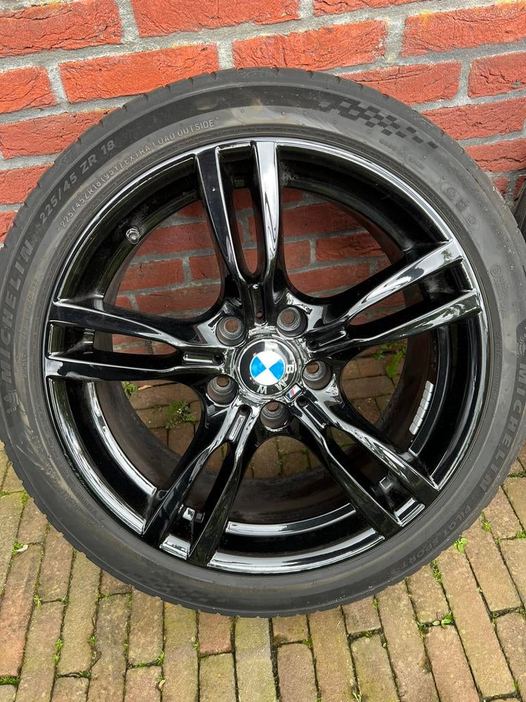 BMW F30 M style 400M 18 inch breedset, 18 inch, Velg(en), Ophalen of Verzenden, Zomerbanden