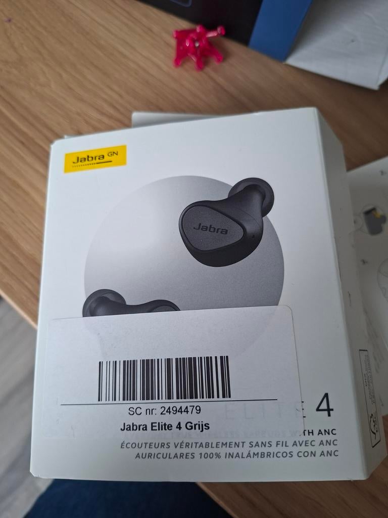 Jabra Elite 4 Draadloze Oordopjes Donkergrijs, Audio, Tv en Foto, Koptelefoons, Ophalen of Verzenden, Overige merken, Bluetooth