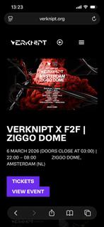 2x tickets voor verknipt F2F special, Twee personen