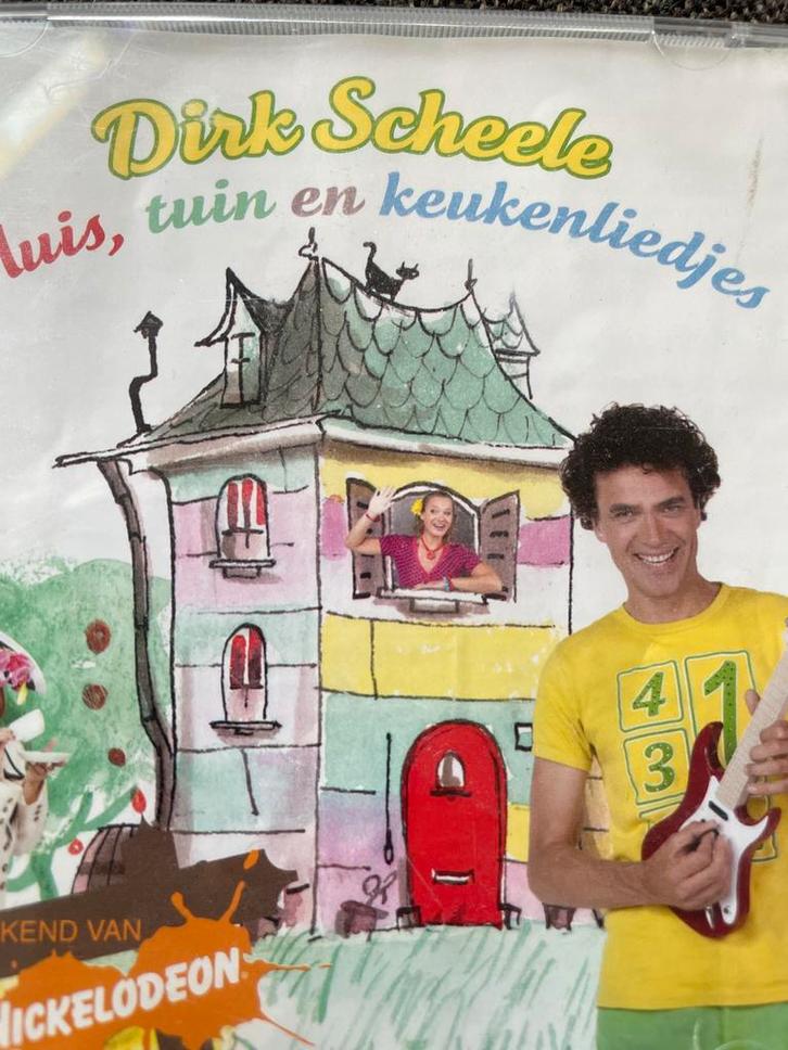 Dirk Scheele - Huis, tuin en keukenliedjes CD, Cd's en Dvd's, Cd's | Kinderen en Jeugd, Gebruikt, Muziek, Tot 2 jaar, 3 tot 5 jaar