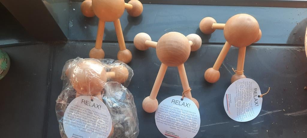 Houten massage spinnen, Ophalen, Nieuw, Apparaat