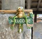 Welkom/Muurdecoratie beeldje bier Kikker, Ophalen of Verzenden, Nieuw