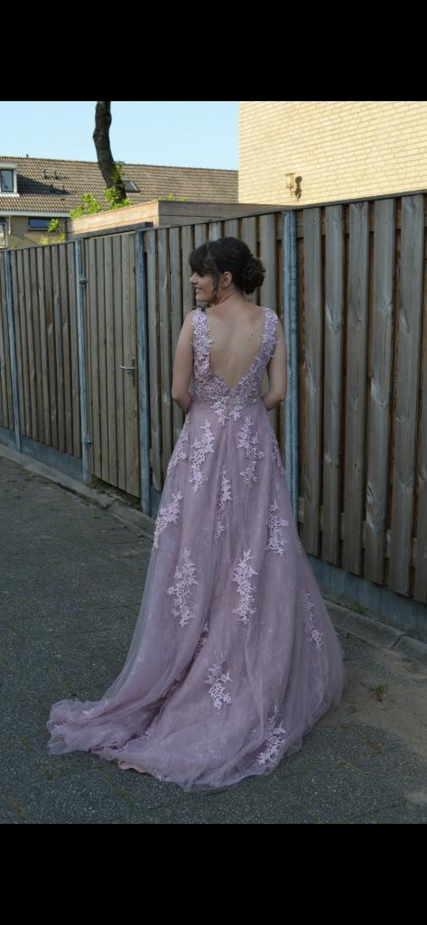 Galajurk, Kleding | Dames, Jurken, Ophalen of Verzenden, Onbekend, Roze, Maat 36 (S)