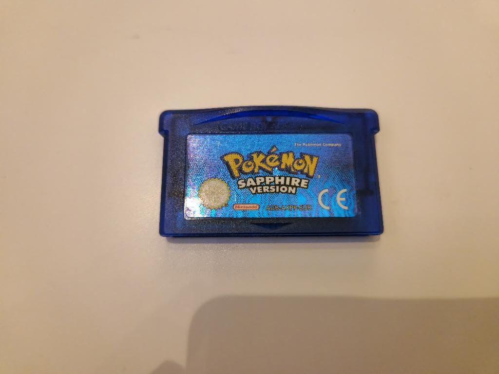 Pokemon Sapphire, Gebruikt, 1 speler, Ophalen of Verzenden, Role Playing Game (Rpg)