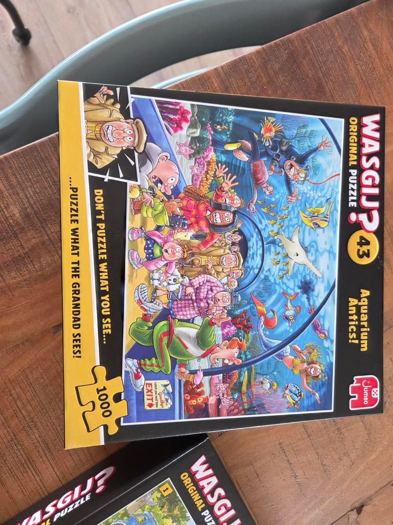Puzzel wasgij?, Hobby en Vrije tijd, Ophalen, 500 t/m 1500 stukjes, Zo goed als nieuw