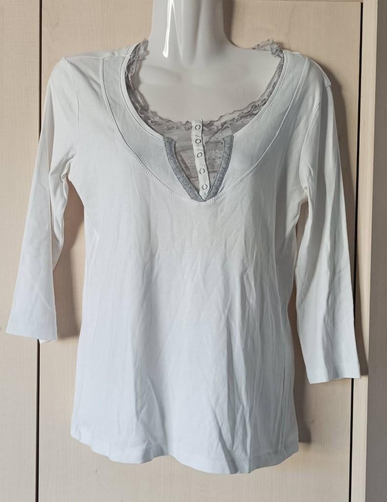betty barclay longsleeve maat M, Kleding | Dames, Tops, Maat 38/40 (M), Wit, Betty Barclay, Ophalen of Verzenden