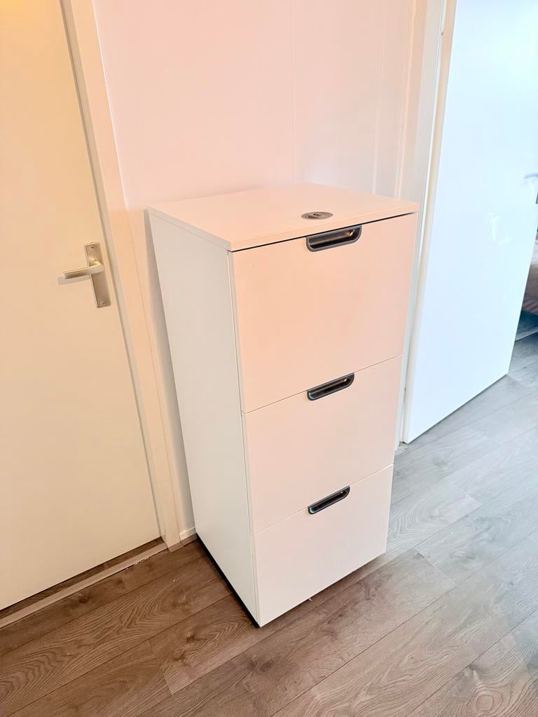 Ikea Galant Archiefkast met Ladeverdelers en Slot, Gebruikt, 100 tot 150 cm, 50 tot 100 cm, Met slot