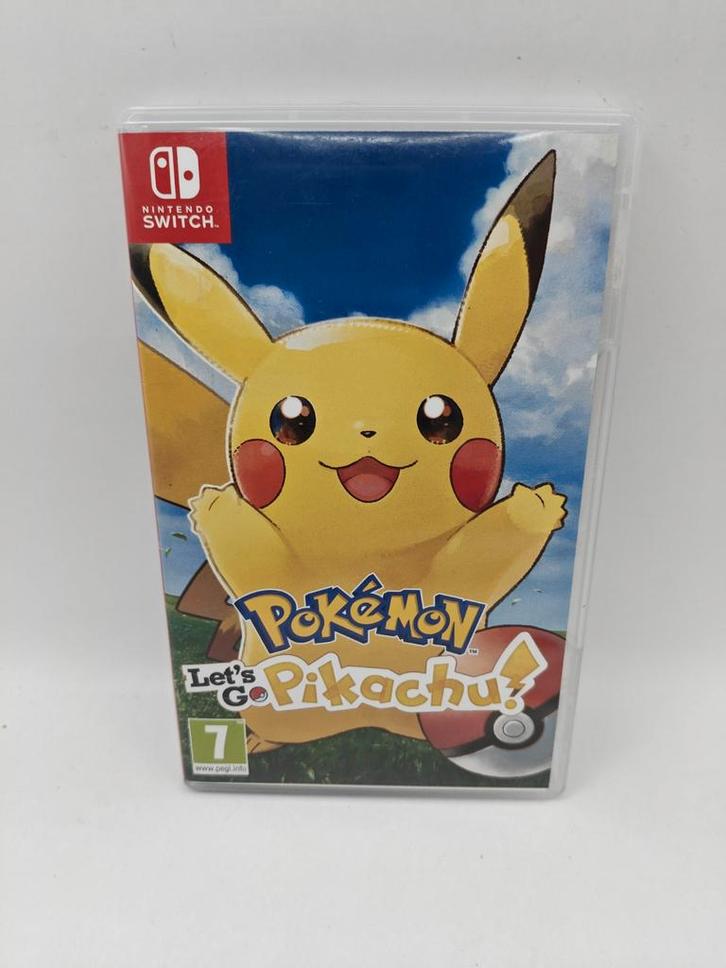Pokémon Let's Go Pikachu Nintendo Switch, Spelcomputers en Games, Games | Nintendo Switch, Zo goed als nieuw, Avontuur en Actie