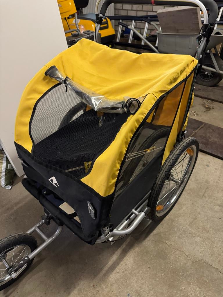 M-Wave Fietskar / Hondenkar - Zo goed als nieuw, Ophalen of Verzenden, Zo goed als nieuw, Hondenkar