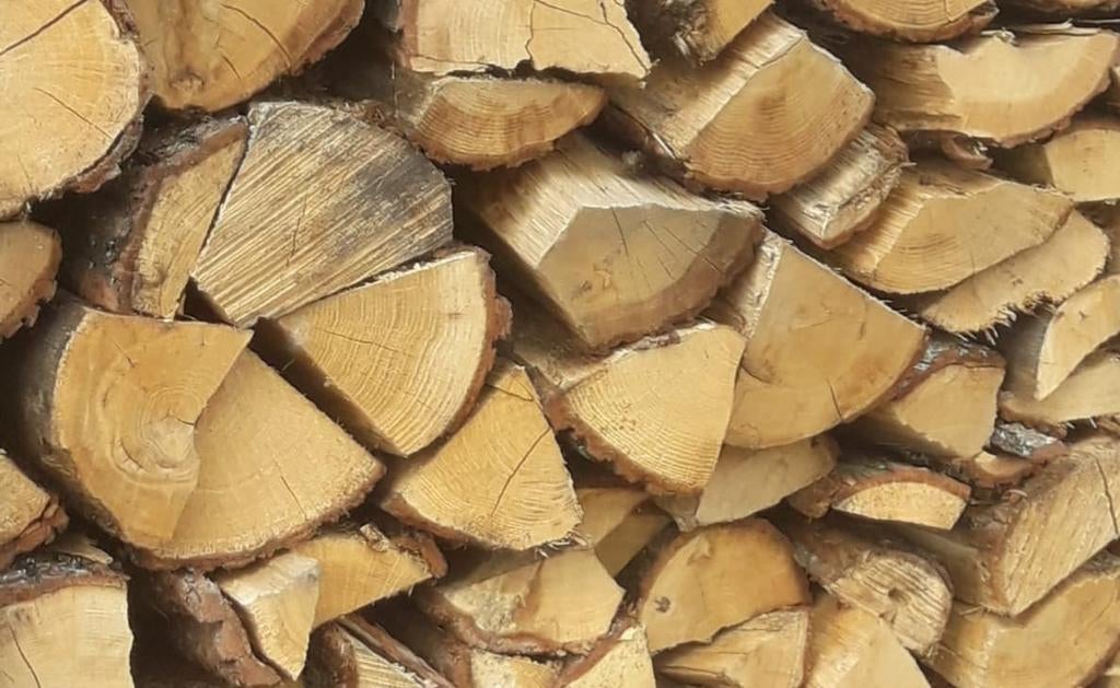 Haardhout Beukenhout berkenhout *gratis bezorgd, 3 tot 6 m³, Ophalen, Beukenhout, Blokken