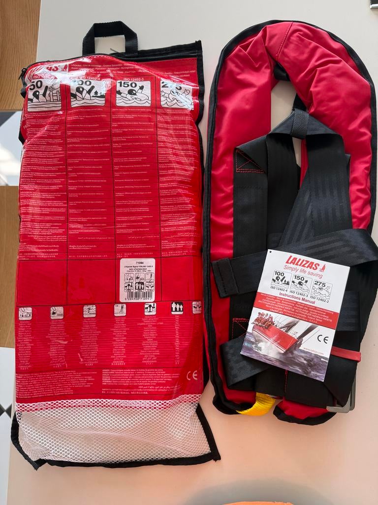 Lalizas Sigma reddingsvest 150N - Nieuw in verpakking, Watersport en Boten, Watersportkleding, Ophalen of Verzenden, Zo goed als nieuw