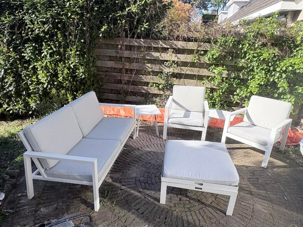 Manifesto azuro loungeset Kees Smit, Ophalen, 4 zitplaatsen, Gebruikt, Aluminium