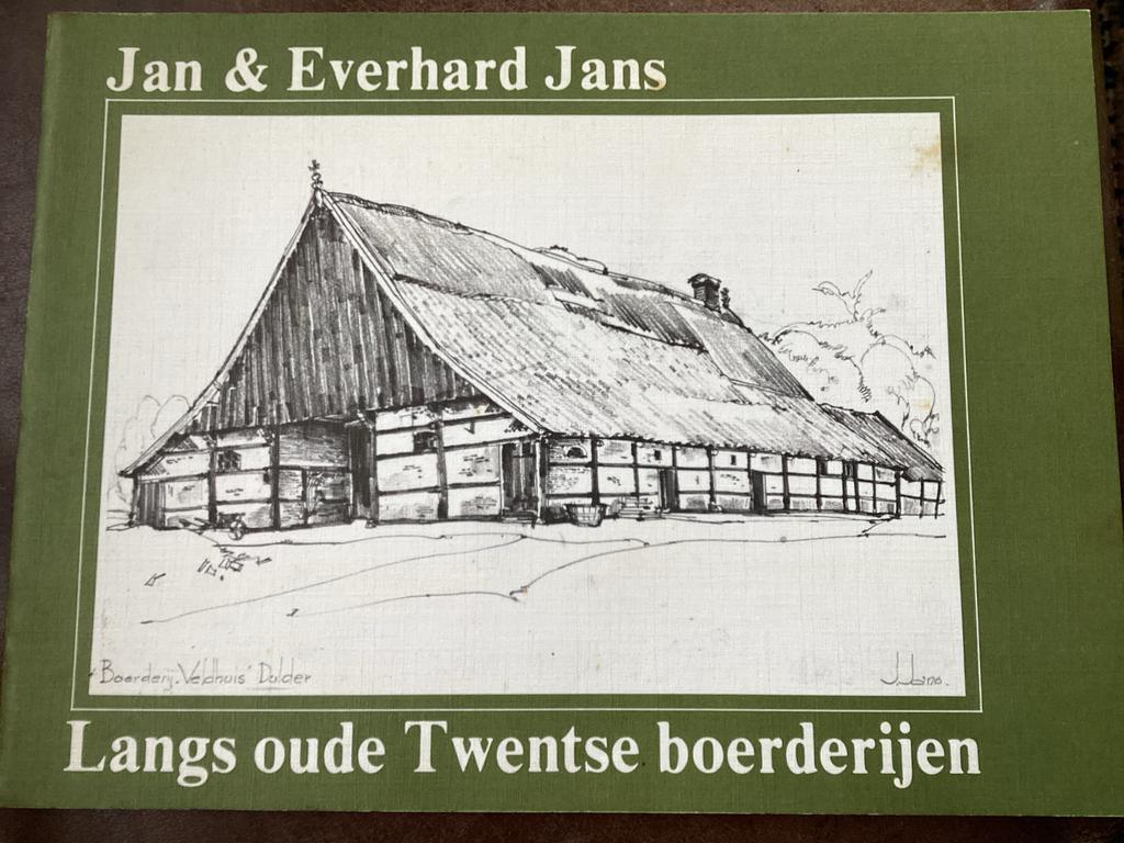 Langs oude Twentse boerderijen - Jan & Everhard Jans, Boeken, Verzenden, 20e eeuw of later, Gelezen
