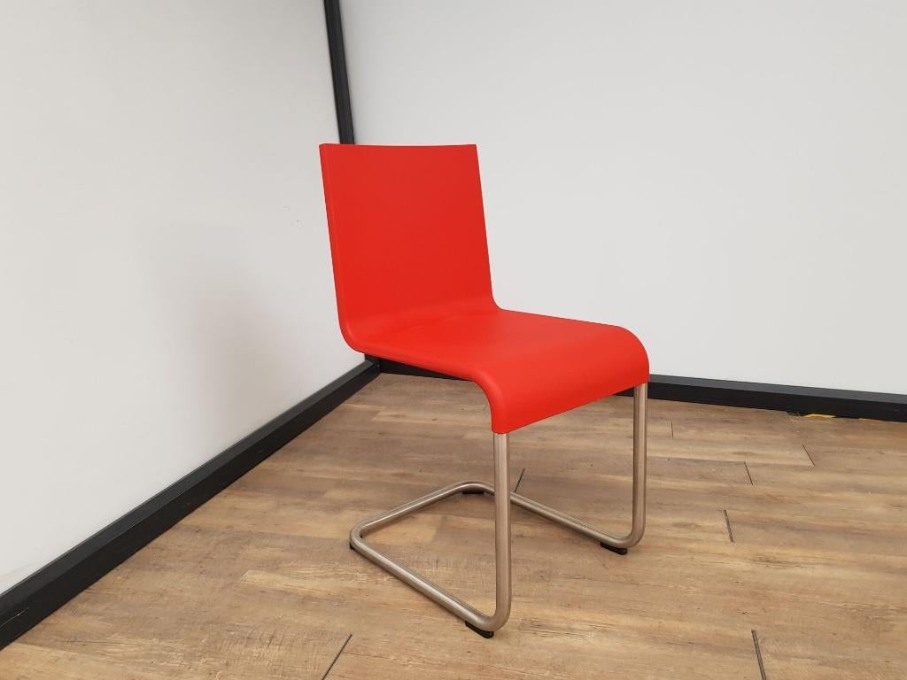 Tweedehands Vitra .05 stoel rood, Ophalen, Kunststof, Gebruikt, Eén