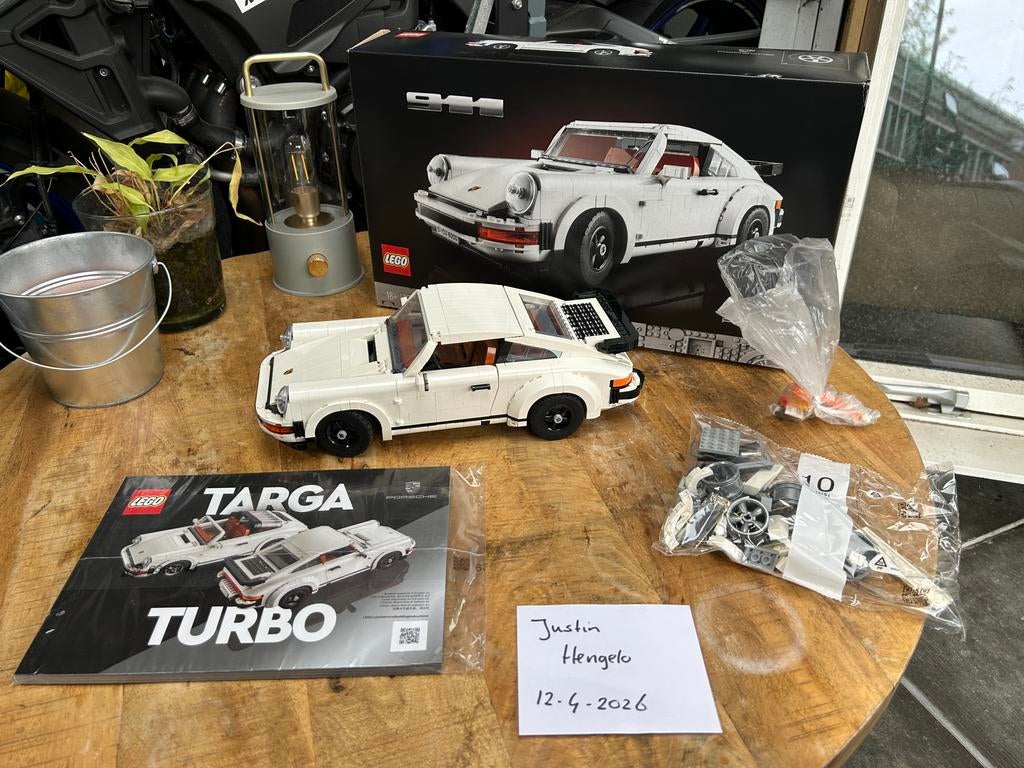 Lego creator porsche turbo/targa 10295, Kinderen en Baby's, Speelgoed | Duplo en Lego, Lego, Ophalen of Verzenden, Zo goed als nieuw