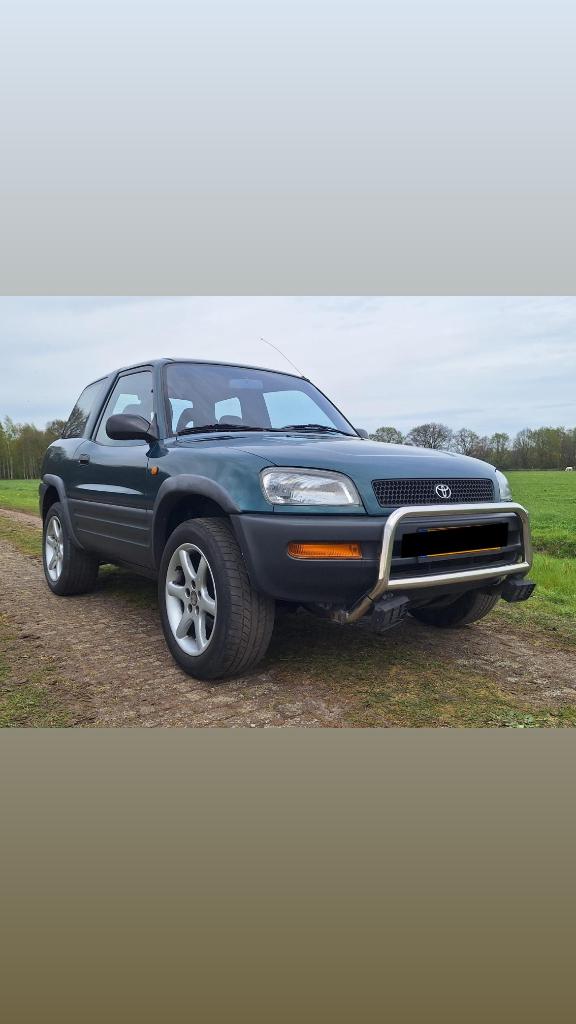 Toyota Funcruiser 2.0 I RAV 4 AUT 4WD 1997 Groen, Auto's, Automaat, Stof, 4 cilinders, 610 kg