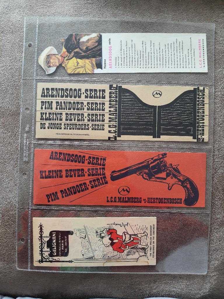 Boekenleggers bladwijzers 6, Verzamelen, Ophalen of Verzenden, Zo goed als nieuw