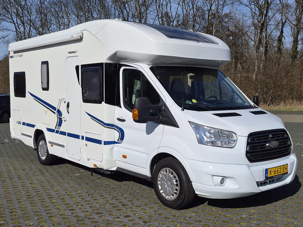 Chausson Chausson Flash Ford Transit (bj 2018), Caravans en Kamperen, Campers, Ringverwarming, Handgeschakeld, Duin Auto's, Douche