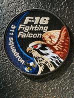 311 Squadron | F-16 Patch RNLAF, Ophalen of Verzenden, Luchtmacht, Nederland, Embleem of Badge