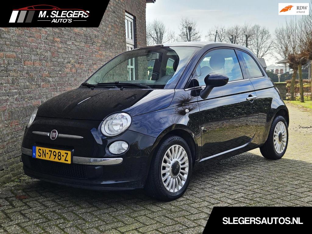 Fiat 500 1.2 Lounge*Airco*Panodak*Rijklaar, Auto's, Fiat, Bedrijf, Te koop, ABS, Airbags, Airconditioning, Bluetooth, Centrale vergrendeling