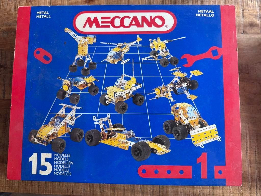Meccano set, Ophalen, Zo goed als nieuw