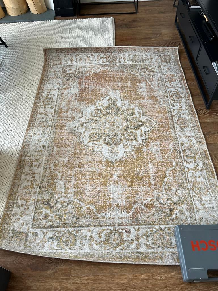 Terracotta tapijt, Ophalen, Gebruikt, 100 tot 150 cm, Bruin