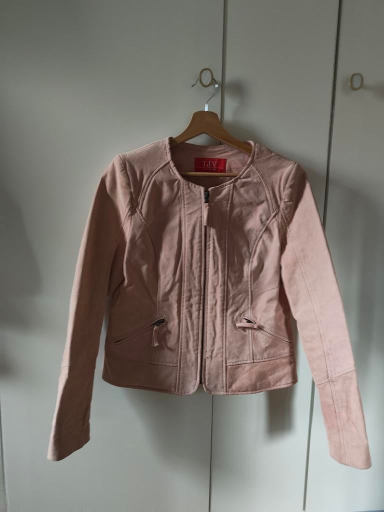 Leren / suède jack of jasje, Maat 38/40 (M), Nieuw, Ophalen of Verzenden, Roze