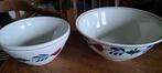 Boerenbont schalen 1x 19 en 1x 25, Ophalen, Aardewerk, Boerenbont, Schaal of Schalen
