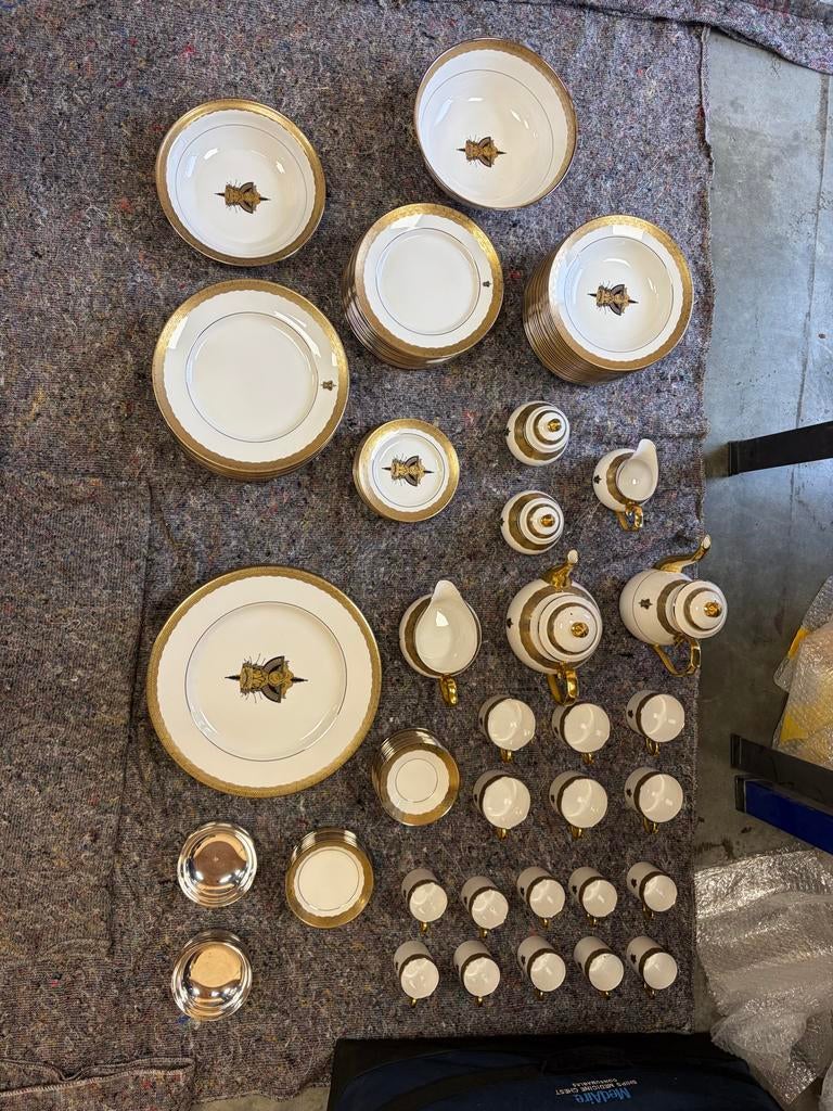 Thomas Goode 102-delig servies, Antiek en Kunst, Antiek | Servies compleet, Ophalen of Verzenden